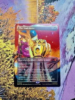 MTG Soul Stone #243 Thanos And The Infinity Gauntlet! Magic The Gathering O.B.O - Image 3