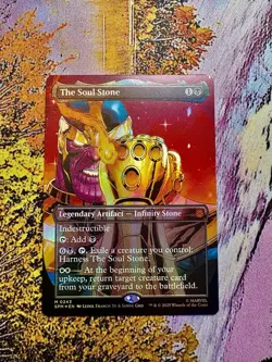 MTG Soul Stone #243 Thanos And The Infinity Gauntlet! Magic The Gathering O.B.O - Image 4
