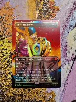 MTG Soul Stone #243 Thanos And The Infinity Gauntlet! Magic The Gathering O.B.O - Image 5