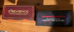Magic the Gathering empty Bundle boxes x2 LOTR , D&D forgotten realms-free ship - Image 3