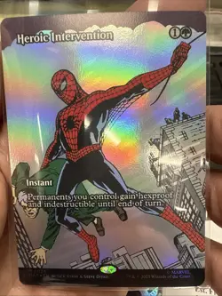 Heroic Intervention (Borderless) Marvel Universe Eternal-Legal Foil - Image 1