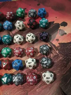 Lot of 36 MTG Magic the Gathering Spindown D20 Dice Various Sets Promos !!!!!!!! - Image 5