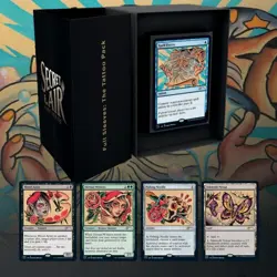 Magic The Gathering Secret Lair Full Sleeves The Tattoo Pack Factory Sealed - Image 1