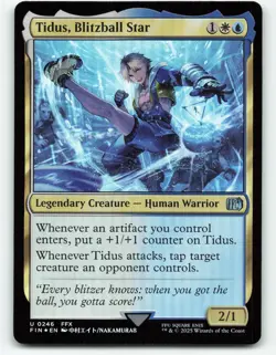 Tidus, Blitzball Star Final Fantasy Foil MTG 0246 - Image 1