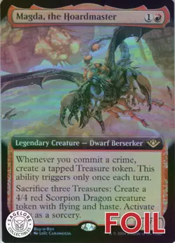 MTG Magda, the Hoardmaster (Extended) (374) | NM Foil | Buy-A-Box Promos {BABP} - Image 1