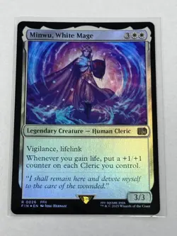 Minwu, White Mage FINAL FANTASY Foil #26 - Image 1