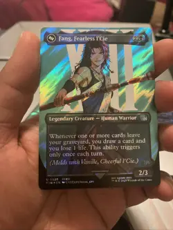 Fang, Fearless l'Cie (Borderless) (Surge Foil) Final Fantasy Foil - Image 1