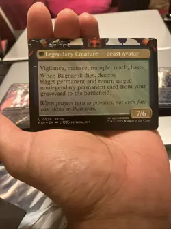 Fang, Fearless l'Cie (Borderless) (Surge Foil) Final Fantasy Foil - Image 4