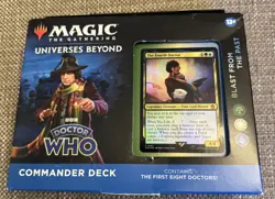 Magic The Gathering Doctor Who Blast From the Past Commander Deck New - Image 1