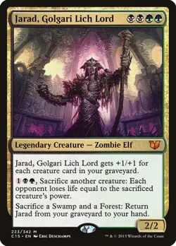 Jarad, Golgari Lich Lord Commander 2015 LP MTG - Image 1