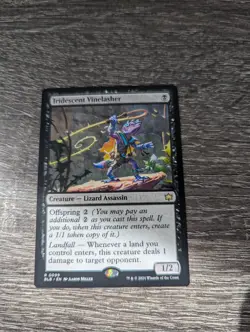 x1 Iridescent Vinelasher BLB Bloomburrow MTG 99 RARE M/NM 1x - Image 1