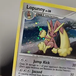 Pokemon TCG Lopunny 9/17 - SWIRL POP Series 9 Cosmos Holo - Image 3