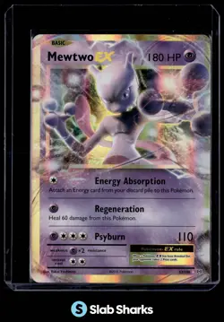 2016 POKEMON XY EVOLUTIONS #52/108 MEWTWO HOLO - Image 1