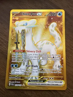 Pokemon Chien-Pao ex 274/193 Sv02: Paldea Evolved Hyper Rare Holo - Image 1