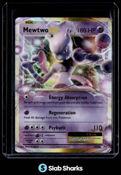 2016 POKEMON XY EVOLUTIONS #52/108 MEWTWO HOLO - Image 1
