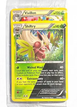Shiftry 11/114 Vivillon 15/162 ~ Pokemon Dual Promo ~ Sealed Holo Cosmos - Image 1