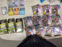 Pokemon Sealed Lot (11 Mega Evolution/ 3 Prismatic Evolutions/ 3 Knockout Packs) - Image 1