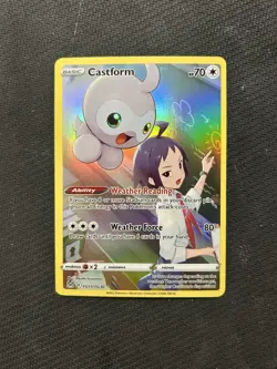 Pokemon TCG Castform TG11/TG30! NM/LP Condition! See Description! - Image 1