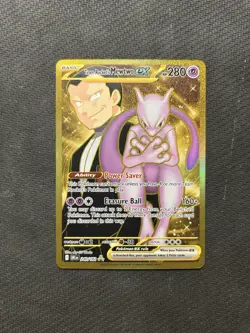 Pokemon TCG Team Rocket's Mewtwo 240/182! NM Condition! See Description! - Image 1