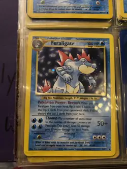 Pokemon TCG Feraligatr Neo Genesis 4 Holo 1st Edition Holo Rare - Image 1