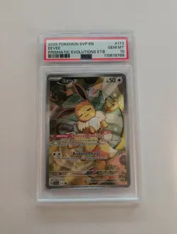 Eevee 173 - PSA 10 - 2025 Pokemon SVP EN #173 - Gem Mint 10 - Image 1