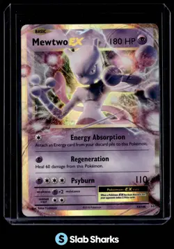 2016 POKEMON XY EVOLUTIONS #52/108 MEWTWO HOLO - Image 1