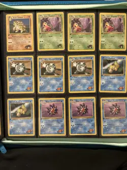 1st Edition Pokemon TCG Binder (Gym Heroes & Neo Genesis) NM/Lightly Played - Image 4
