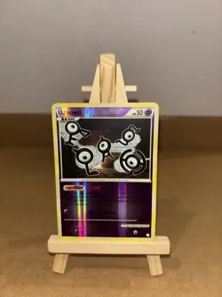 Unown 55/123 Pokemon Card TCG HeartGold & SoulSilver Reverse Holo Uncommon NM - Image 1