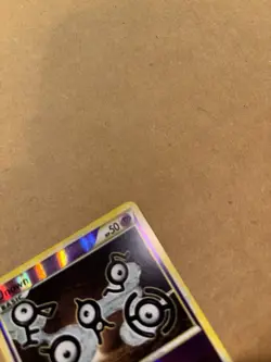 Unown 55/123 Pokemon Card TCG HeartGold & SoulSilver Reverse Holo Uncommon NM - Image 4