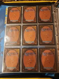Vintage Magic The Gathering Binder Collection Card Lot MTG 1993-2003 Rares - Image 5