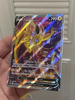 Jolteon V SWSH183 SWSH: Sword & Shield Promo Cards Holo - Image 4