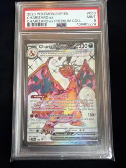 Charizard ex 056 Sv: Scarlet & Violet Promo Cards Holo PSA 9 - Pokemon - Image 1