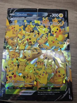 Pokemon TCG Pikachu V-Union SWSH139-142 Promo Card Set - Image 1