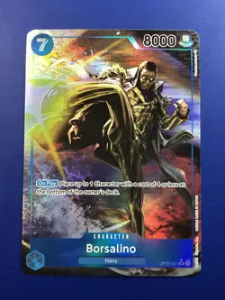 One Piece OP05-051 (Borsalino Kizaru) English Parallel Alt Art Rare CCG CARD EN - Image 2