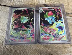 2025 Set Of Pokemon Cards Ivysaur & Bulbasaur, 134/132 & 133/132 🔥🔥🔥🔥 - Image 5