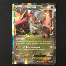 Tyrantrum EX XY70 - Black Star Promo - Pokemon Card - Image 1
