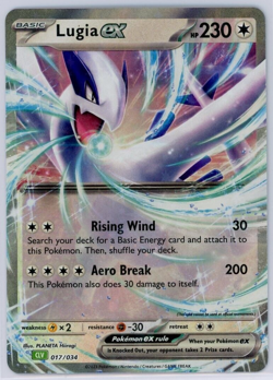 Pokemon TCG Lugia ex 017/034 Trading Card Game Classic Ultra Rare Promo - Image 1