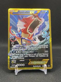 Pokemon TCG Gyarados EX 123/122 XY Breakpoint 2016 Secret Holo Rare Card HP - Image 1