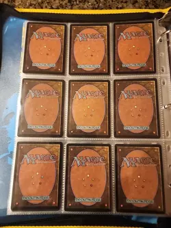 Vintage Magic The Gathering Binder Collection Card Lot MTG 1993-2003 Rares - Image 5