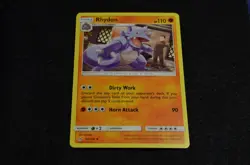 Pokemon RHYDON Sun & Moon Unbroken Bonds 94/214 NM/Mint Never Played Cards - Image 1