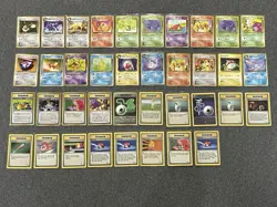 Collection Of 145 Vintage Pokemon Cards, With Neo Genesis File Folder - Image 4