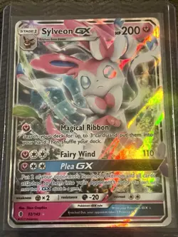 Pokemon TCG GX 7 Card Lot! ! Rare Lot Tag Team,Mewtwo,sylveon,raichu And More!! - Image 2