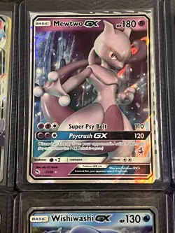 Pokemon TCG GX 7 Card Lot! ! Rare Lot Tag Team,Mewtwo,sylveon,raichu And More!! - Image 4