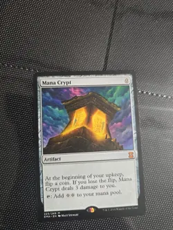 MTG Mana Crypt Eternal Masters #225 Magic the Gathering Card - Image 1