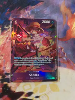 Shanks (Alt Art) OP13-065 R Carrying on His Will - ONE PIECE Card Game English - Image 1