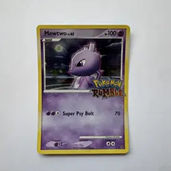 Mewtwo 9/16 Holo Promo Cosmos Foil Nintendo Pokemon TCG Card Rumble 2009 - Image 1