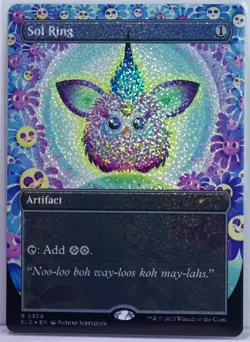 Sol Ring (2315) [New, Near Mint] *Confetti Foil* {Furby SLD} - Image 1
