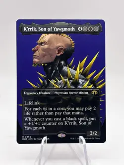 K'rrik, Son of Yawgmoth 0365 Borderless Modern Horizons 3 MH3 MTG NM - Image 1