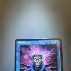 MTG Magic the Gathering Brainstorm Ice Age NM - Image 2