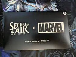MTG Secret Lair Captain America - Rainbow Foil Edition - Sealed - Image 1